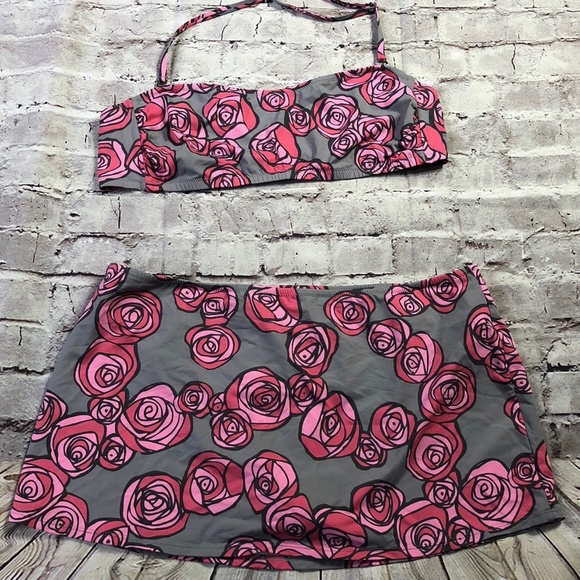 garnet hill swim skirt